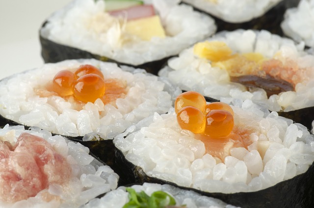 válce sushi